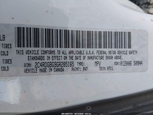2016 DODGE GRAND CARAVAN SE