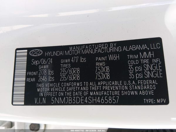 2025 HYUNDAI TUCSON SEL