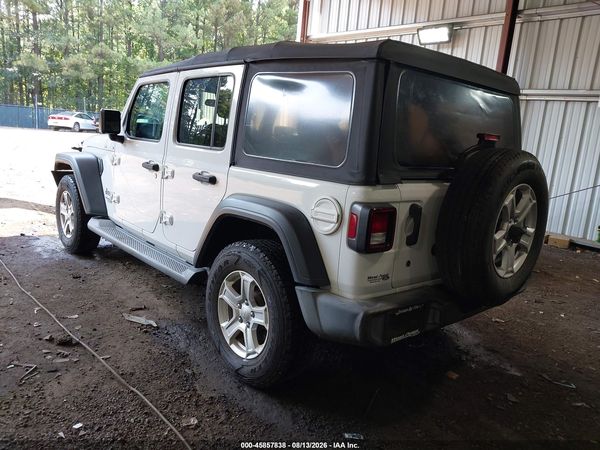 2018 JEEP WRANGLER UNLIMITED SPORT S 4X4