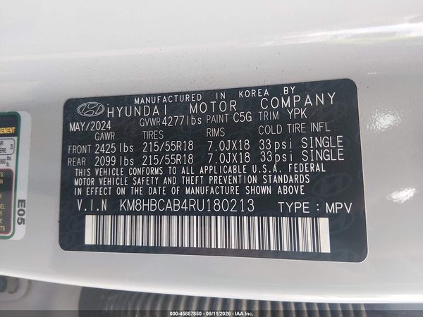 2024 HYUNDAI KONA SEL