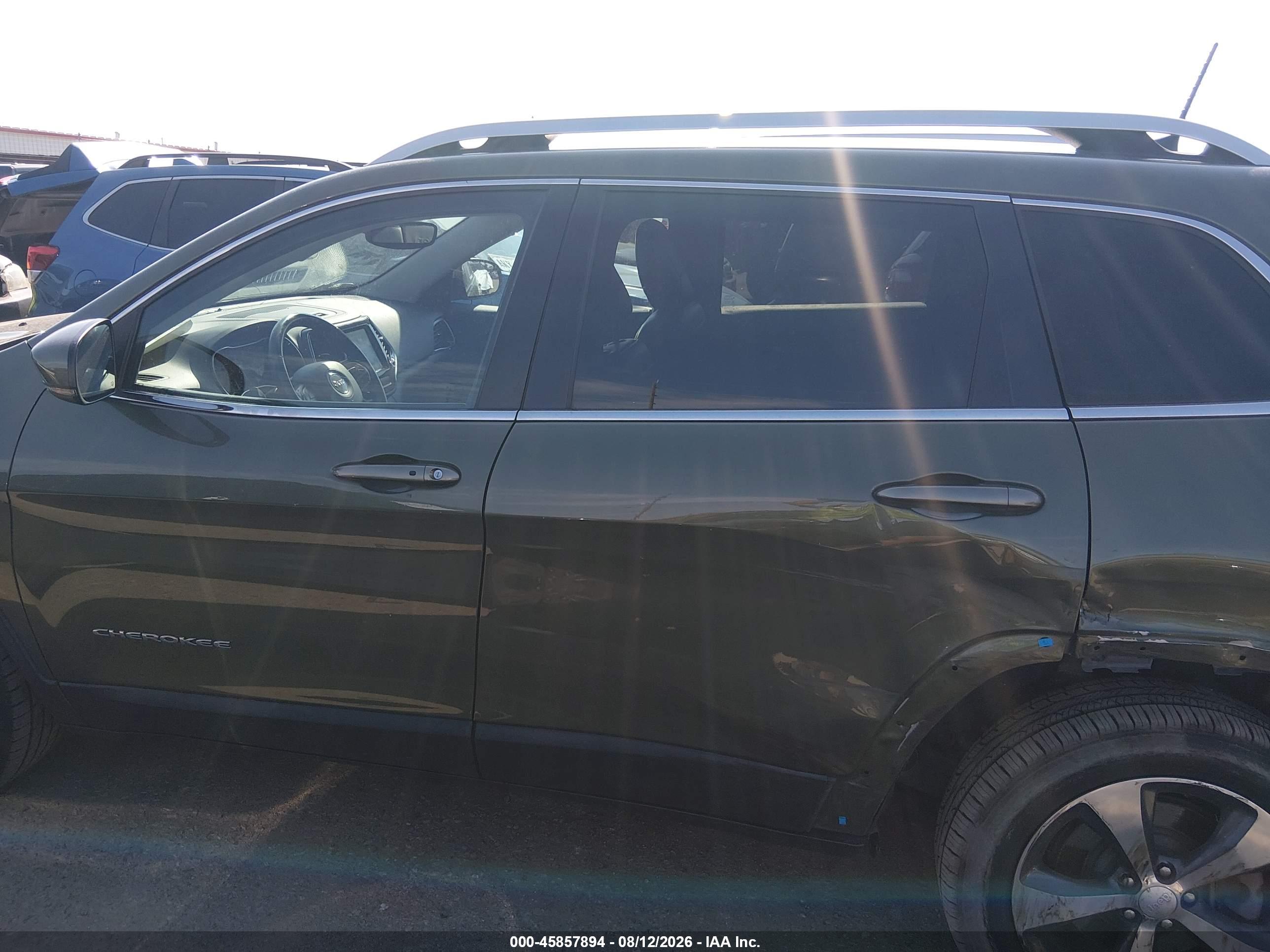 2019 JEEP CHEROKEE LIMITED 4X4