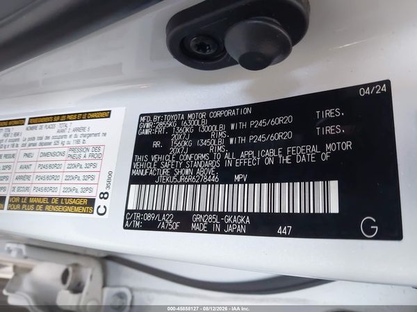 2024 TOYOTA 4RUNNER LIMITED