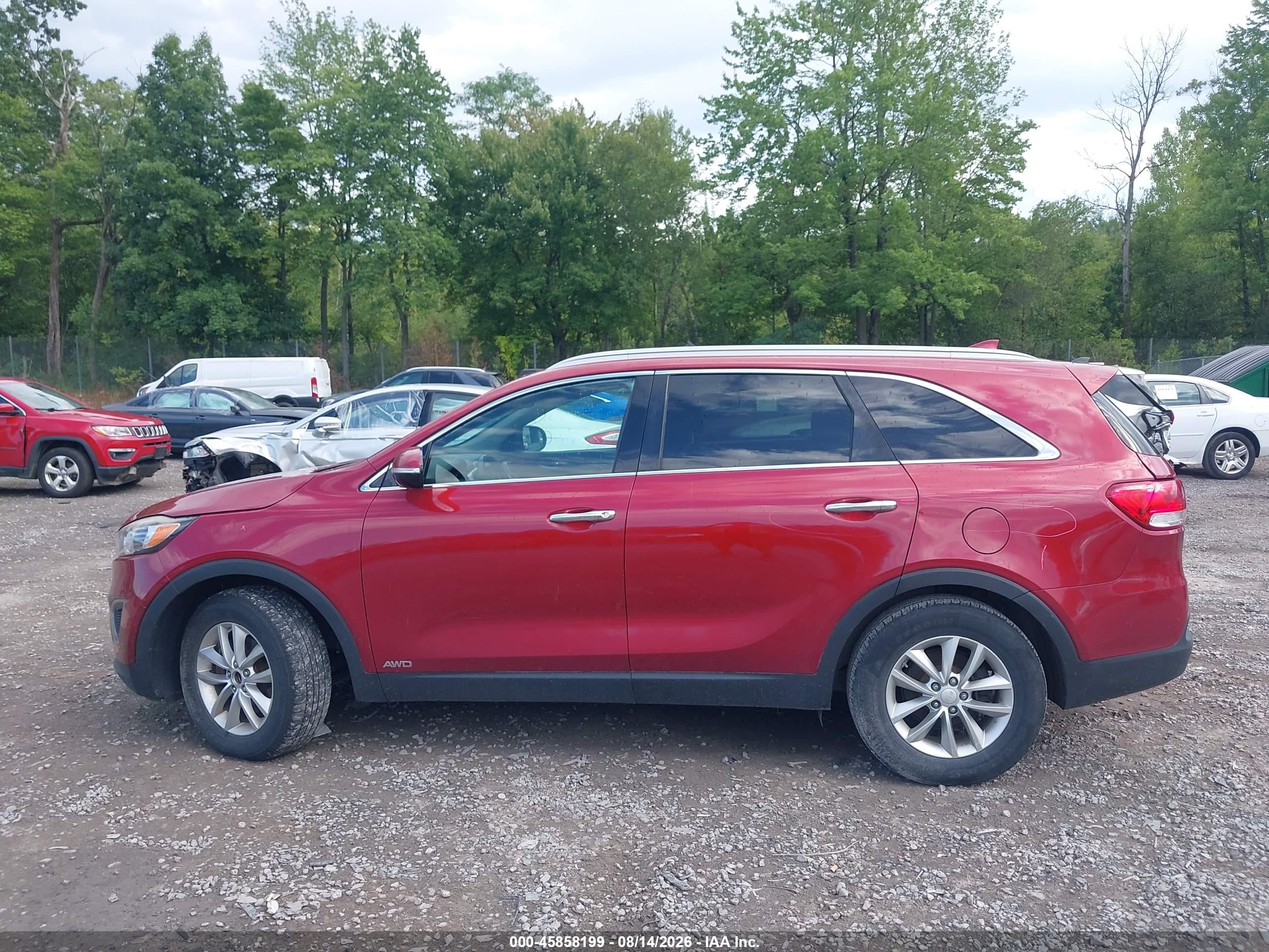 2016 KIA SORENTO 2.4L LX