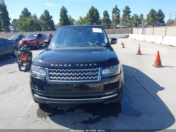 2016 LAND ROVER RANGE ROVER 5.0L V8 SUPERCHARGED