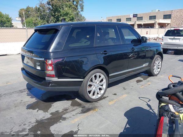 2016 LAND ROVER RANGE ROVER 5.0L V8 SUPERCHARGED