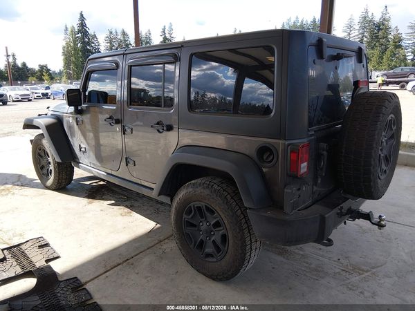 2017 JEEP WRANGLER UNLIMITED WILLYS WHEELER