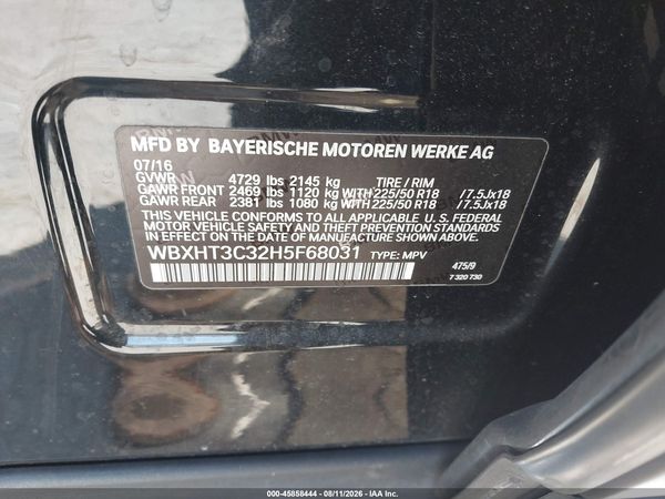 2017 BMW X1 XDRIVE28I