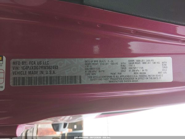 2024 JEEP WRANGLER 4-DOOR SPORT S 4X4