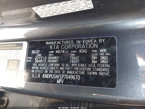 2023 KIA SPORTAGE LX — I9