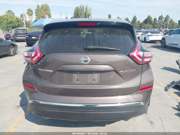 2018 NISSAN MURANO PLATINUM