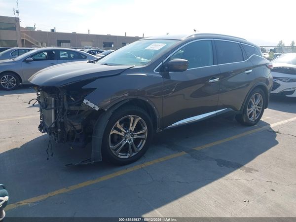 2018 NISSAN MURANO PLATINUM