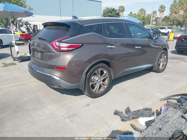 2018 NISSAN MURANO PLATINUM