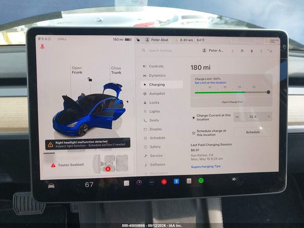 2023 TESLA MODEL 3 REAR-WHEEL DRIVE