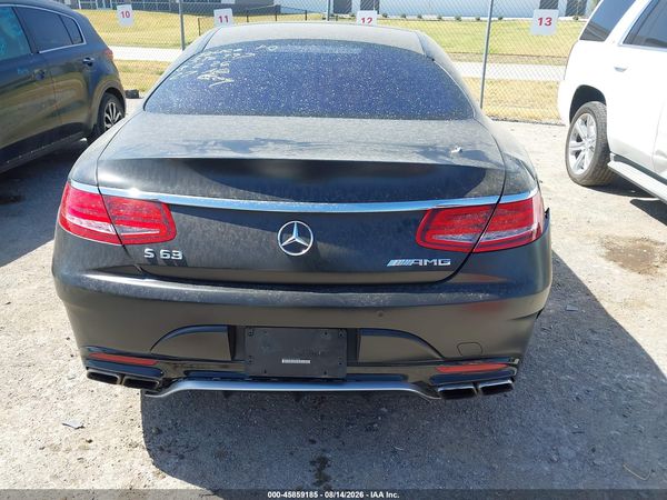 2016 MERCEDES-BENZ AMG S 63 4MATIC