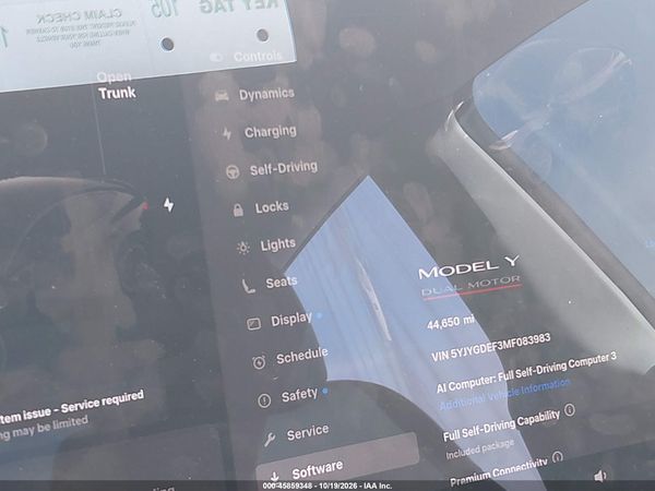 2021 TESLA MODEL Y — I118