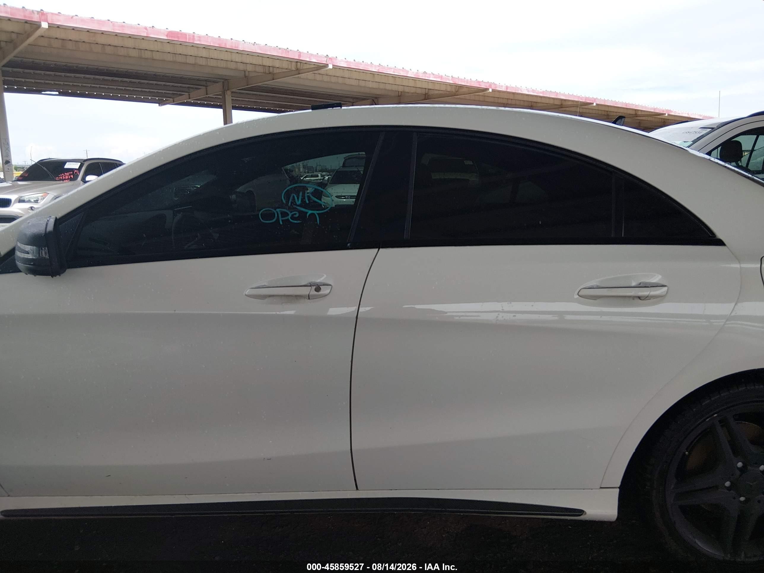 2015 MERCEDES-BENZ CLA 250 4MATIC