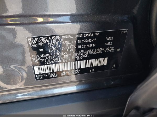 2022 TOYOTA RAV4 XLE