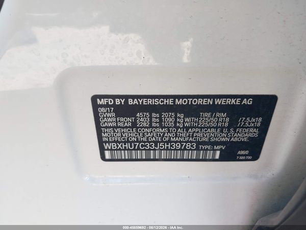 2018 BMW X1 SDRIVE28I