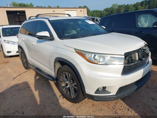 2016 TOYOTA HIGHLANDER XLE V6