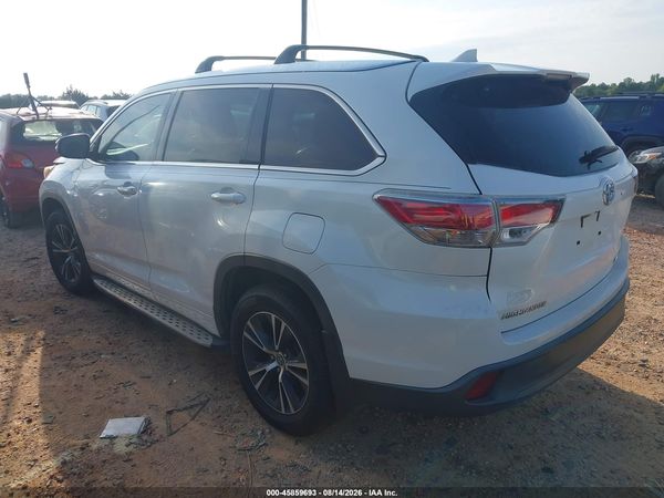 2016 TOYOTA HIGHLANDER XLE V6