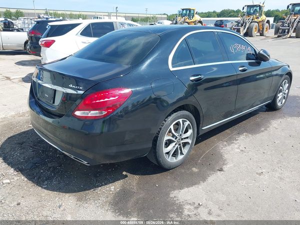 2017 MERCEDES-BENZ C 300 4MATIC — I4
