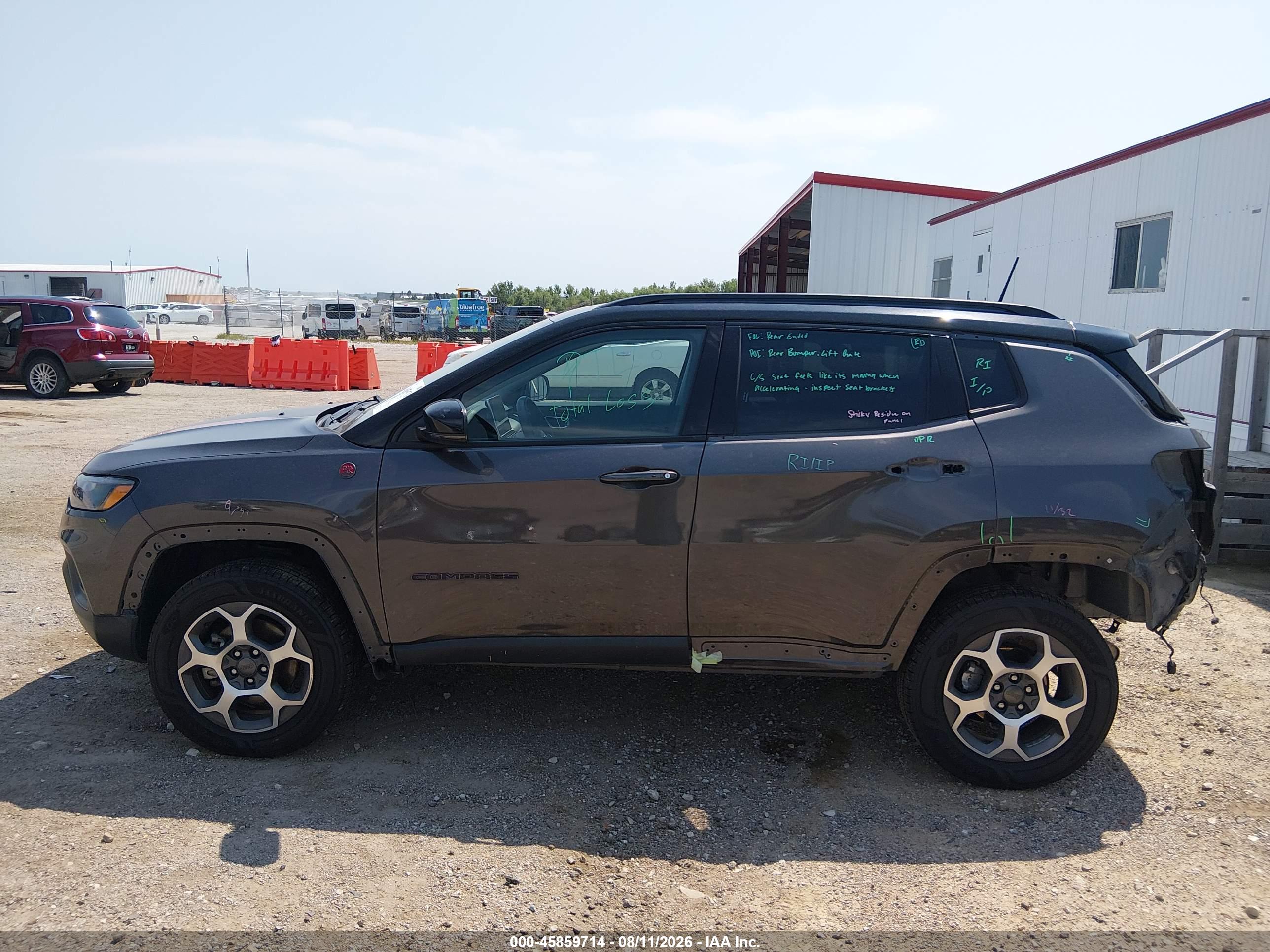 2022 JEEP COMPASS TRAILHAWK 4X4