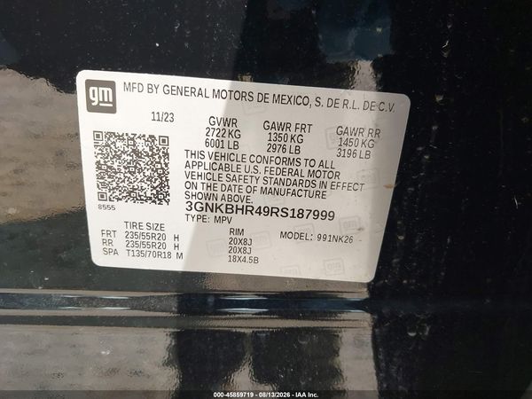 2024 CHEVROLET BLAZER AWD 2LT — I9