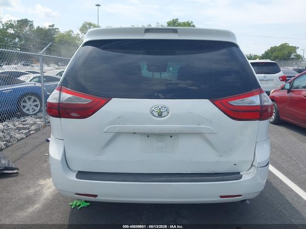 2015 TOYOTA SIENNA L 7 PASSENGER