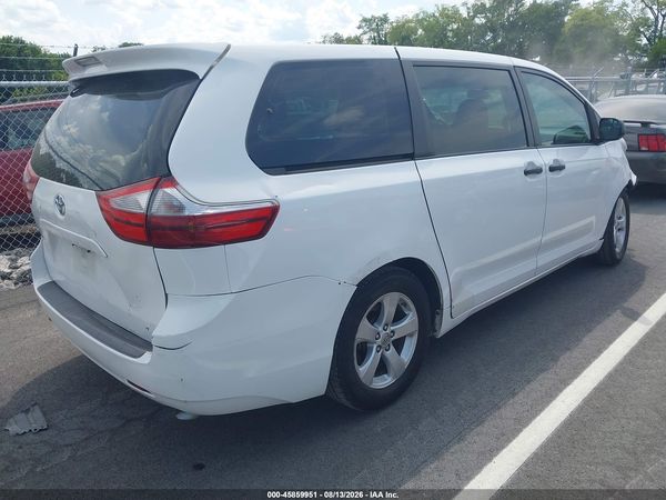 2015 TOYOTA SIENNA L 7 PASSENGER