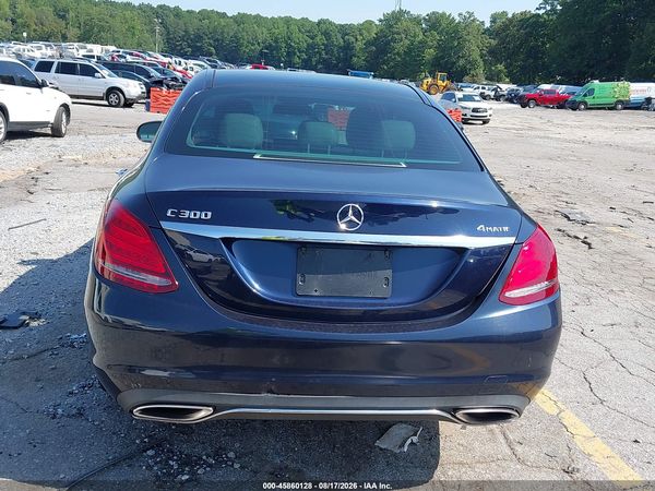 2015 MERCEDES-BENZ C 300 LUXURY 4MATIC