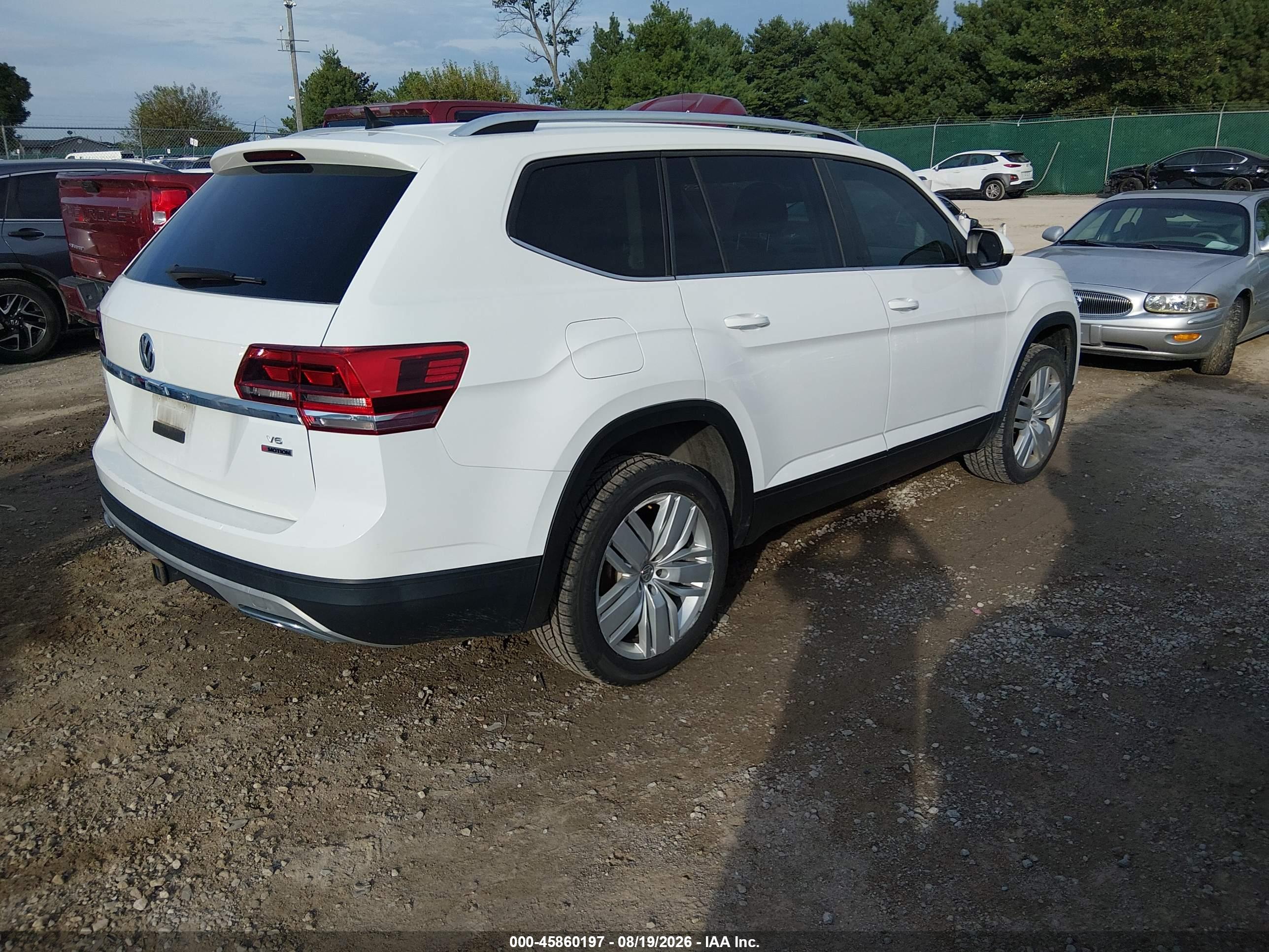 2019 VOLKSWAGEN ATLAS 3.6L V6 SE W/TECHNOLOGY — I2