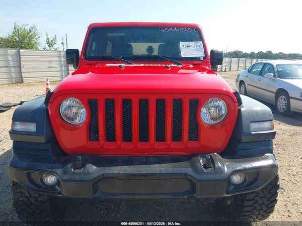 2019 JEEP WRANGLER UNLIMITED SPORT 4X4