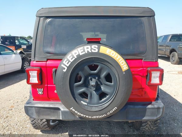 2019 JEEP WRANGLER UNLIMITED SPORT 4X4