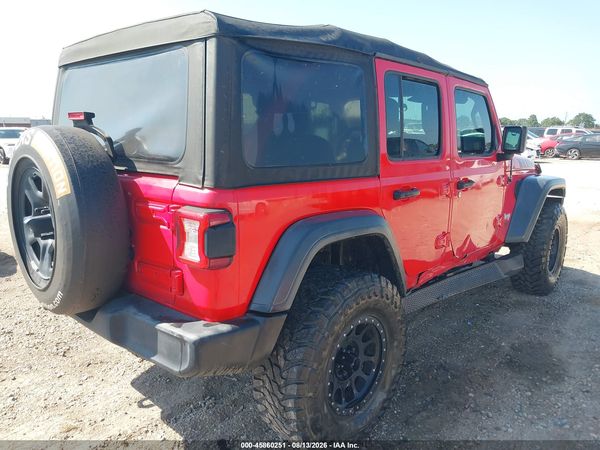 2019 JEEP WRANGLER UNLIMITED SPORT 4X4