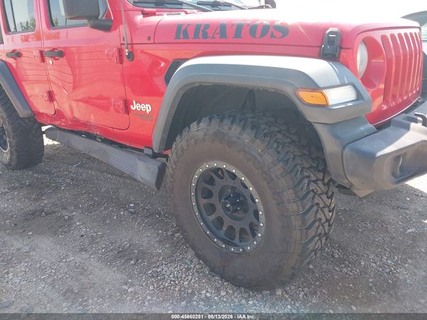 2019 JEEP WRANGLER UNLIMITED SPORT 4X4