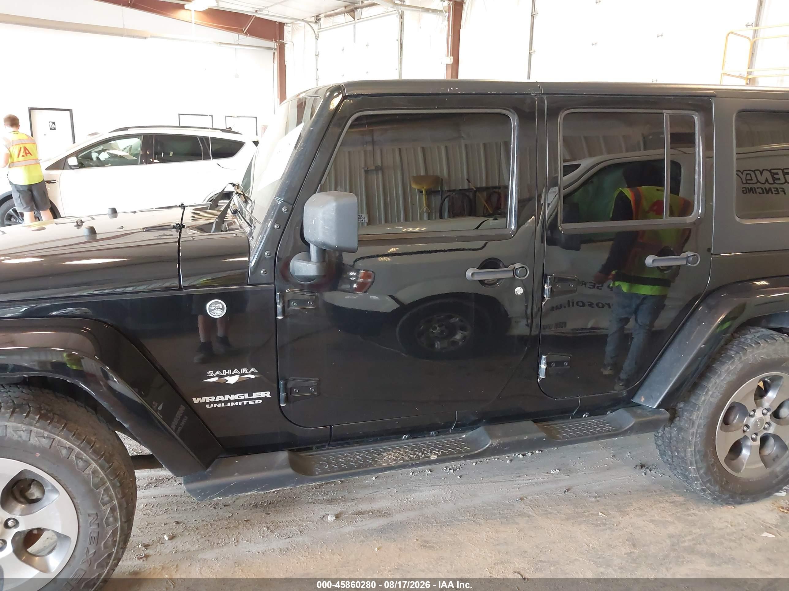 2016 JEEP WRANGLER UNLIMITED SAHARA