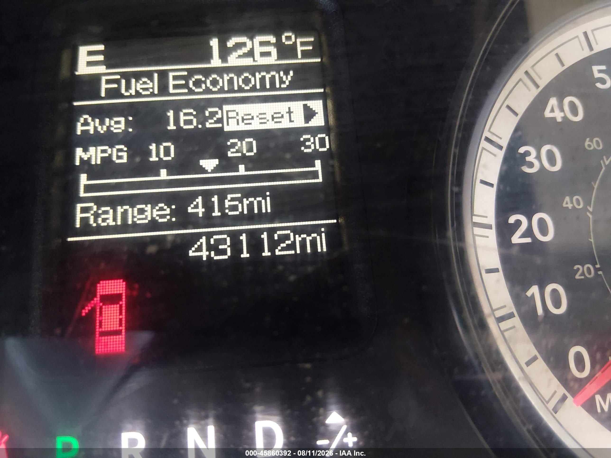 2016 RAM 1500 TRADESMAN