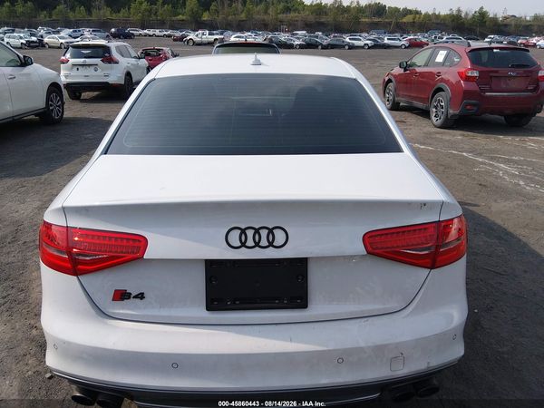 2015 AUDI S4 3.0T PREMIUM PLUS