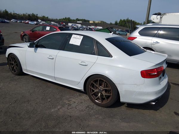 2015 AUDI S4 3.0T PREMIUM PLUS