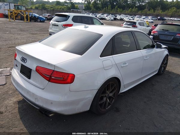 2015 AUDI S4 3.0T PREMIUM PLUS