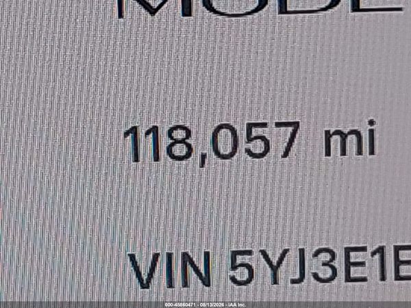 2023 TESLA MODEL 3 REAR-WHEEL DRIVE