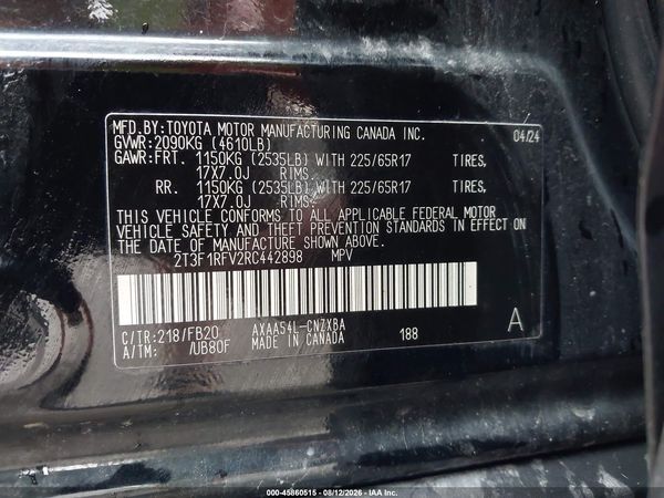 2024 TOYOTA RAV4 LE