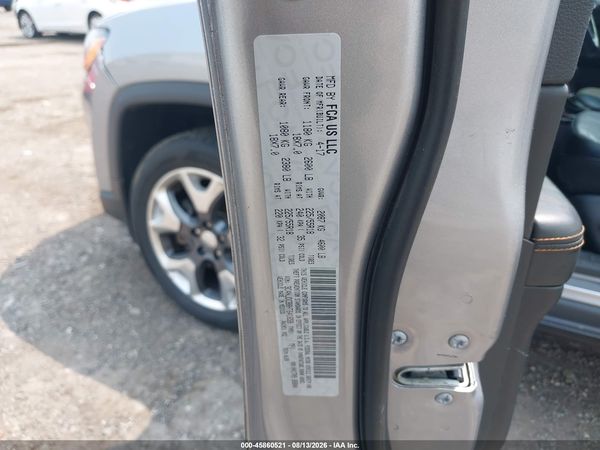 2017 JEEP NEW COMPASS LIMITED 4X4