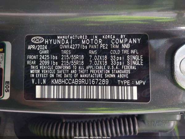 2024 HYUNDAI KONA SEL