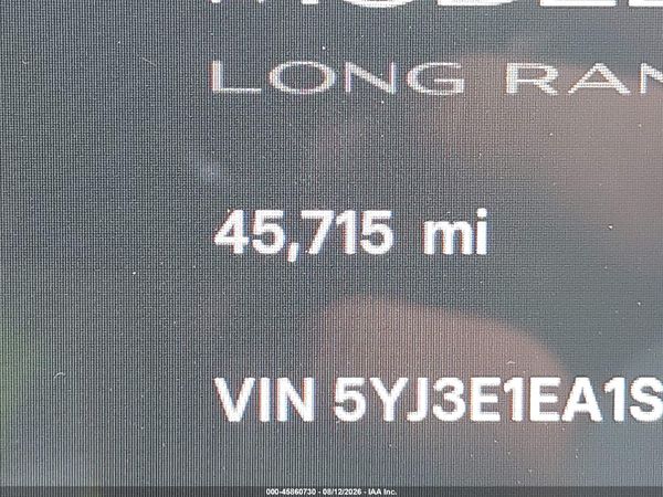 2025 TESLA MODEL 3