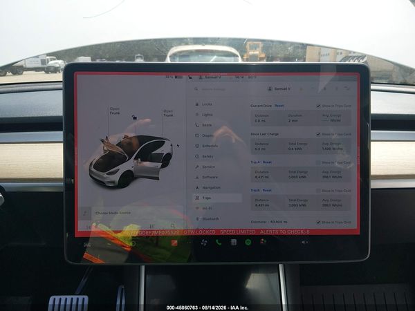 2021 TESLA MODEL Y