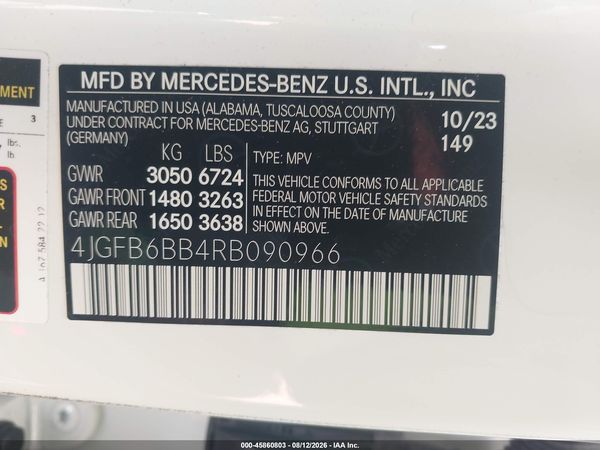 2024 MERCEDES-BENZ AMG GLE 53 4MATIC+