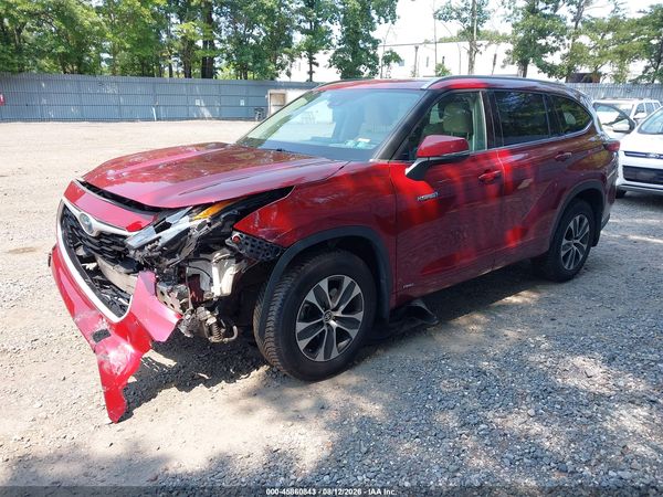 2020 TOYOTA HIGHLANDER HYBRID XLE