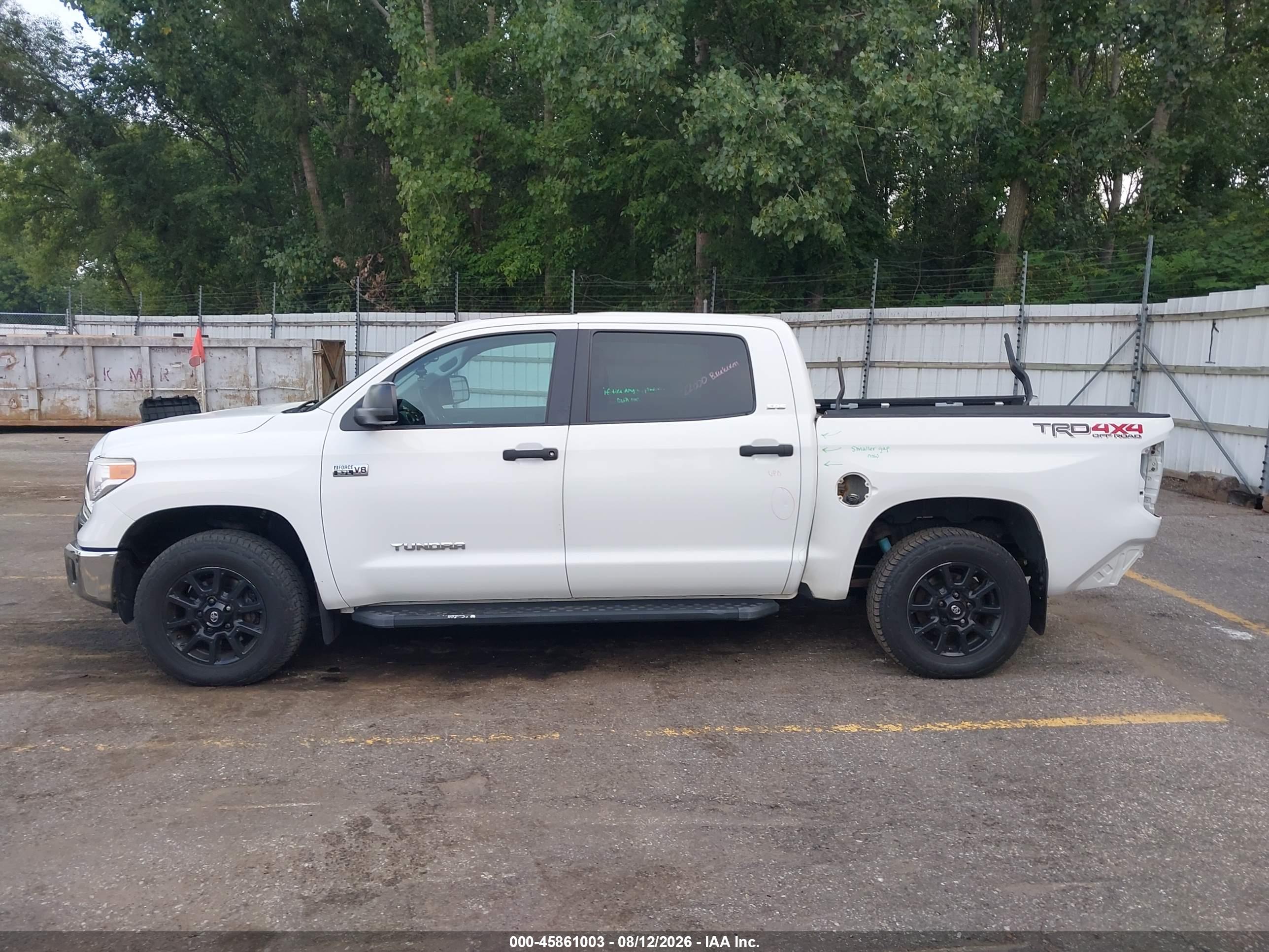 2016 TOYOTA TUNDRA SR5 5.7L V8