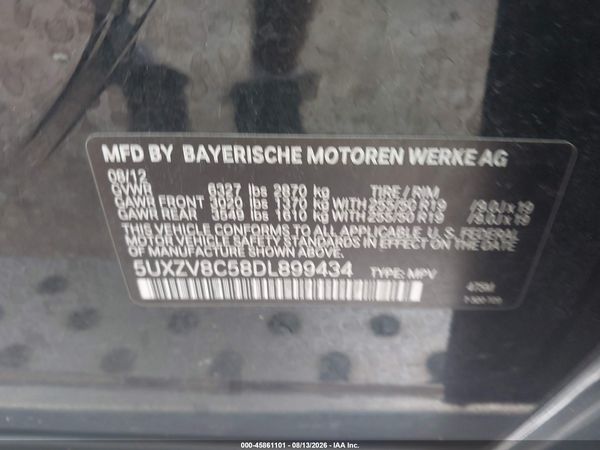 2013 BMW X5 XDRIVE50I